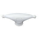 Whitecap Rubber Spreader Boot - Pair - Medium - White [S-9201P] - Wholesaler Elite LLC