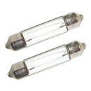 Perko Double Ended Festoon Bulbs - 12V, 10W, .74A - Pair [0070DP0CLR] - Wholesaler Elite LLC