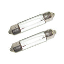 Perko Double Ended Festoon Bulbs - 12V, 10W, .80A - Pair [0071DP0CLR] - Wholesaler Elite LLC