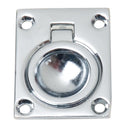 Perko Flush Ring Pull - Chrome Plated Zinc [0841DP0CHR] - Wholesaler Elite LLC