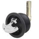 Perko Flush Mount Latch - Straight Cam Bar - 2.5" Hole - Black [1092DP3BLK] - Wholesaler Elite LLC