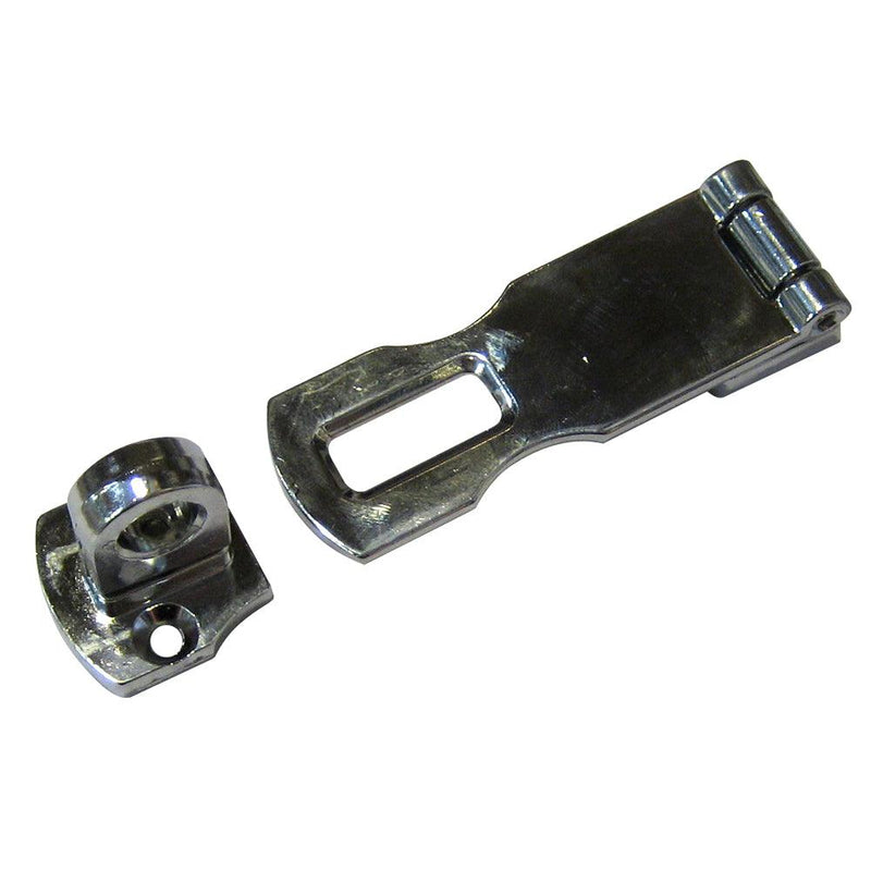 Perko Swivel Eye Hasp - 3" - Chrome Plated Zinc [1194DP0CHR] - Wholesaler Elite LLC