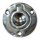 Perko Round Flush Ring Pull - 2" - Chrome Plated Zinc [1232DP2CHR] - Wholesaler Elite LLC