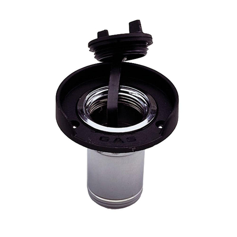 Perko Gas Fill f/1-1/2" Hose - Chrome Plated Zinc, Black Flange [1313DP0CHR] - Wholesaler Elite LLC