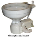 Raritan Sea Era Toilet - Household Style - Freshwater Solenoid - Straight 90 Discharge - Smart Toilet Control - 12v [162HF012] - Wholesaler Elite LLC