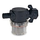 Shurflo by Pentair Swivel Nut Strainer - 1/2" Barb Inlet - Clear Bowl [255-325] - Wholesaler Elite LLC