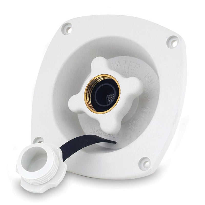Shurflo by Pentair Pressure Reducing City Water Entry - Wall Mount - Gel White [183-029-18] - Wholesaler Elite LLC
