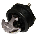 Whitecap T-Handle Latch - Chrome Plated Zamac/Black Nylon - Locking - Freshwater Use Only [S-226BC] - Wholesaler Elite LLC