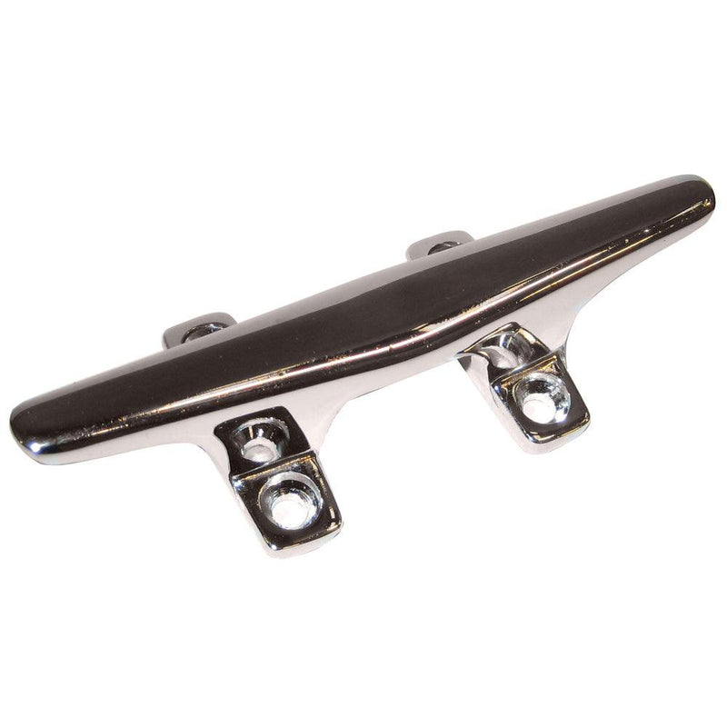 Whitecap Hollow Base 4-1/2" Chrome Plated Zamac Cleat - Freshwater Use Only [S-1444C] - Wholesaler Elite LLC