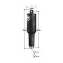 Lenco 101XDS Short Extreme Duty Actuator - 12V - 2-1/4" Stroke w/5/16" Hardware [15057-001] - Wholesaler Elite LLC