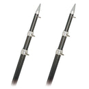 Rupp Top Gun Outrigger Poles - Telescopic - Carbon Fiber - 18' [A0-1800-CFT] - Wholesaler Elite LLC