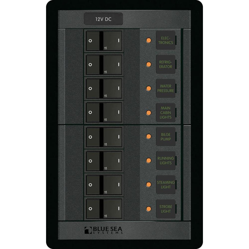 Blue Sea 1200 12V DC 8 Position - Vertical [1200] - Wholesaler Elite LLC
