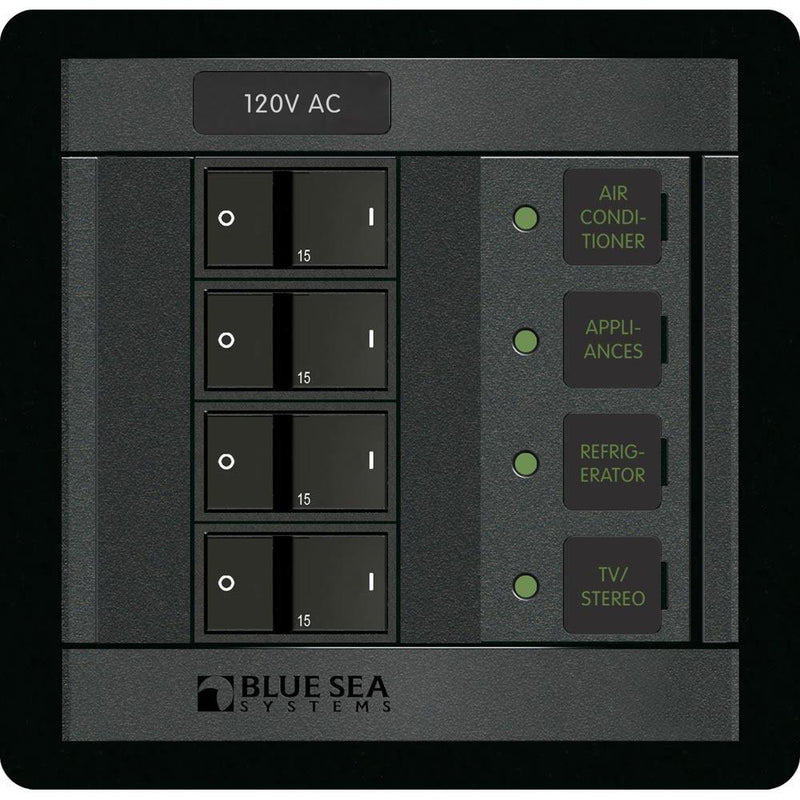 Blue Sea 1210 120V AC 4 Position [1210] - Wholesaler Elite LLC