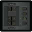 Blue Sea 1214 120V AC Main + 2 Positions [1214] - Wholesaler Elite LLC
