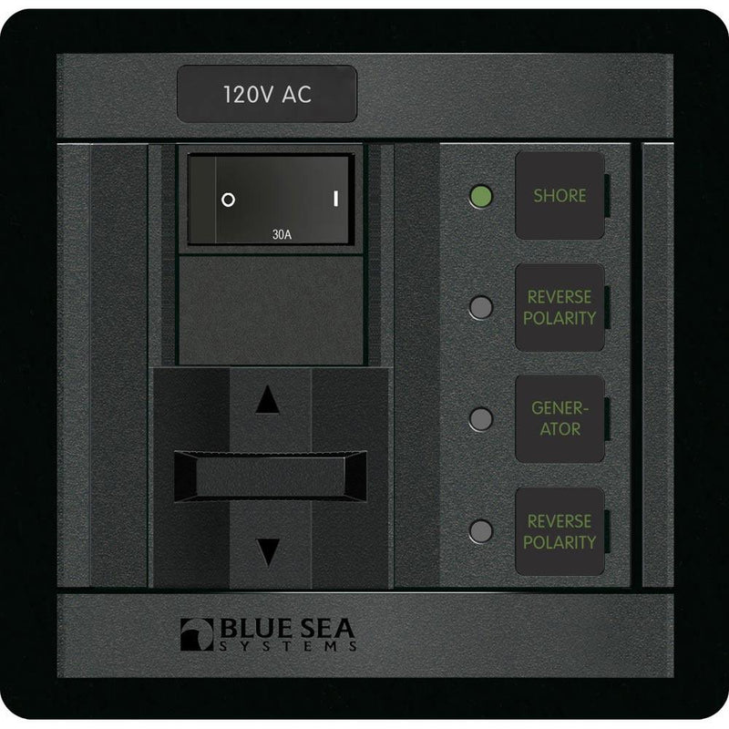 Blue Sea 1208 120V AC 2 Sources - 30A [1208] - Wholesaler Elite LLC