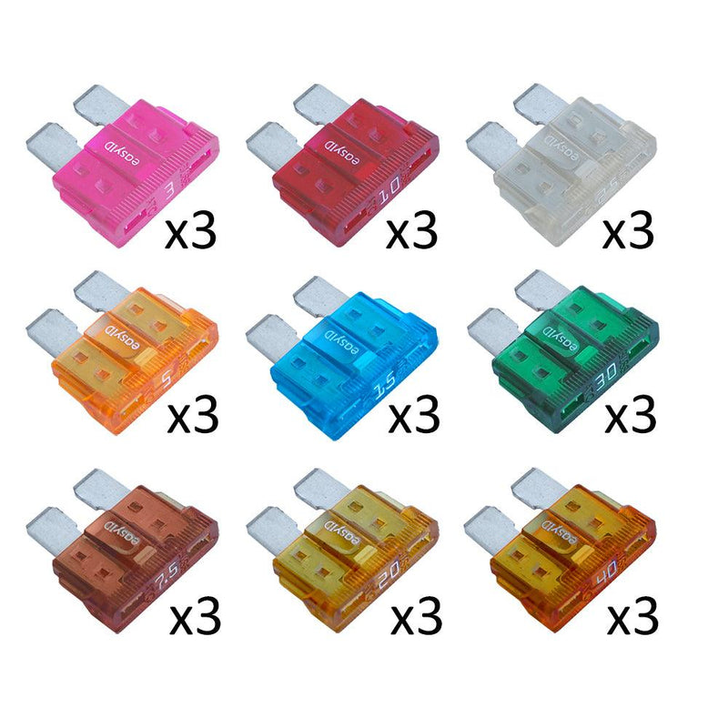 Blue Sea 5290 easyID Fuse Kit [5290] - Wholesaler Elite LLC