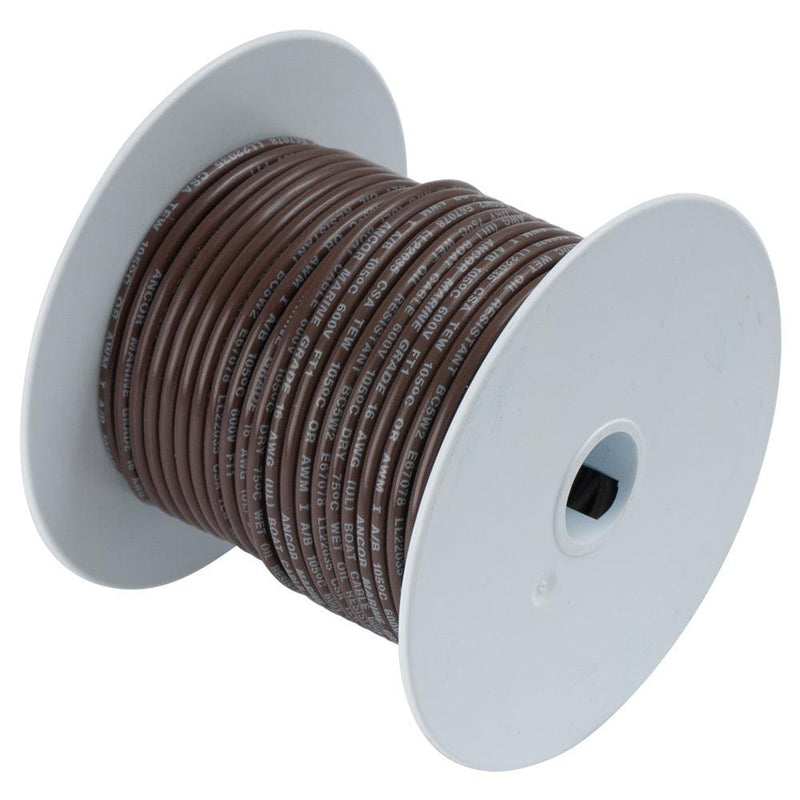 Ancor Brown 14AWG Tinned Copper Wire - 100' [104210] - Wholesaler Elite LLC