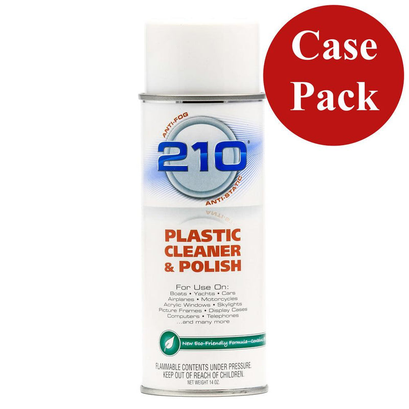 Camco 210 Plastic Cleaner Polish - 14oz Spray - Case of 12 [40934CASE] - Wholesaler Elite LLC