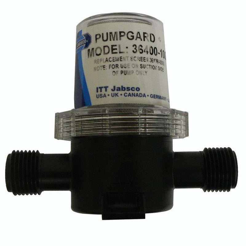 Jabsco Pumpguard In-Line Strainer - 1/2" NPT Port [36400-1000] - Wholesaler Elite LLC