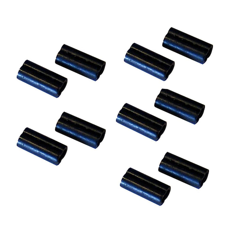 Scotty Double Line Connector Sleeves - 10 Pack [1011] - Wholesaler Elite LLC