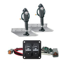 Lenco 9" x 12" Standard Trim Tab Kit w/Double Rocker Switch [15101-104] - Wholesaler Elite LLC