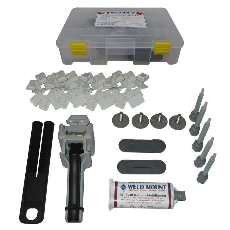 Weld Mount Adhesively Bonded Fastener Kit w/AT 8040 Adhesive [65100] - Wholesaler Elite LLC