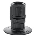 Scotty 448 Stick-On Mount w/Gear-Head Adapter - 3" Pad [0448-BK] - Wholesaler Elite LLC