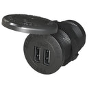 Blue Sea 1045 12/24V Dual USB Charger - 1-1/8" Socket Mount [1045] - Wholesaler Elite LLC
