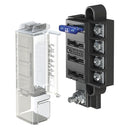 Blue Sea 5045 ST Blade Compact Fuse Blocks - 4 Circuits w/Cover [5045] - Wholesaler Elite LLC