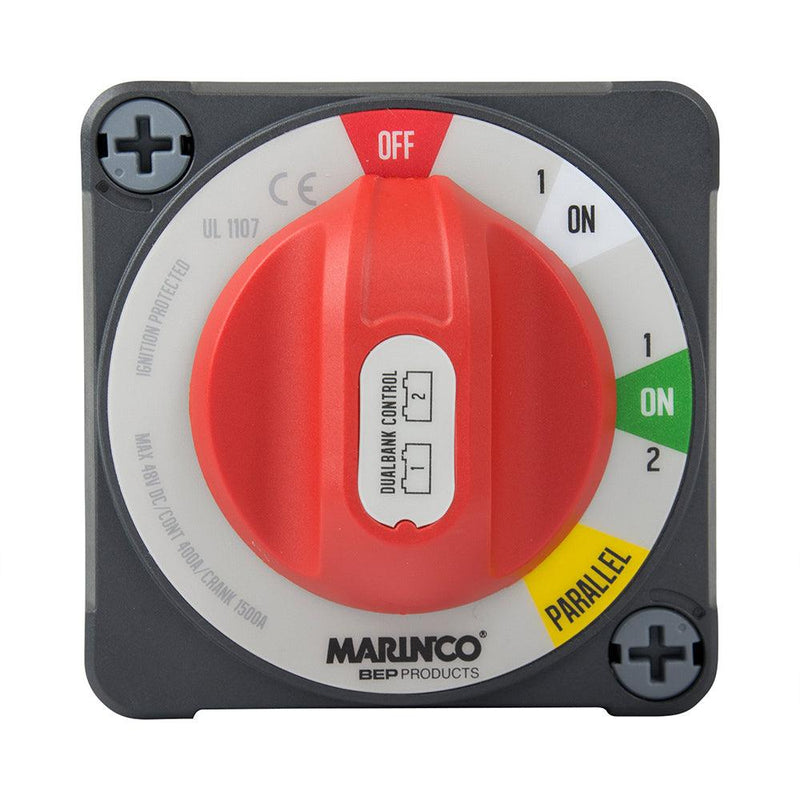 BEP Pro Installer 400a EZ-Mount Dual Bank Control Battery Switch - MC10 [772-DBC-EZ] - Wholesaler Elite LLC