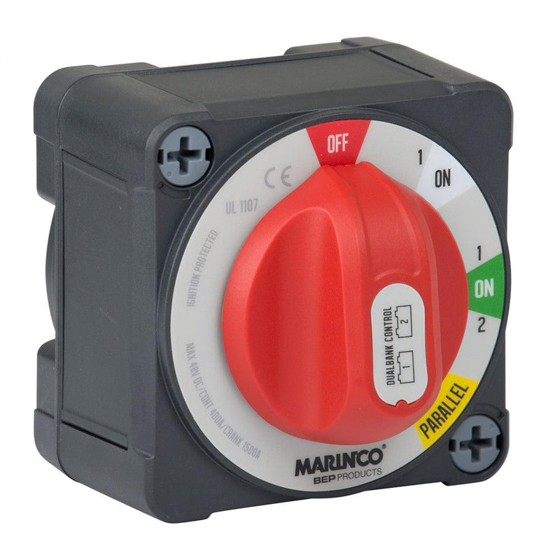 BEP Pro Installer 400a EZ-Mount Dual Bank Control Battery Switch - MC10 [772-DBC-EZ] - Wholesaler Elite LLC