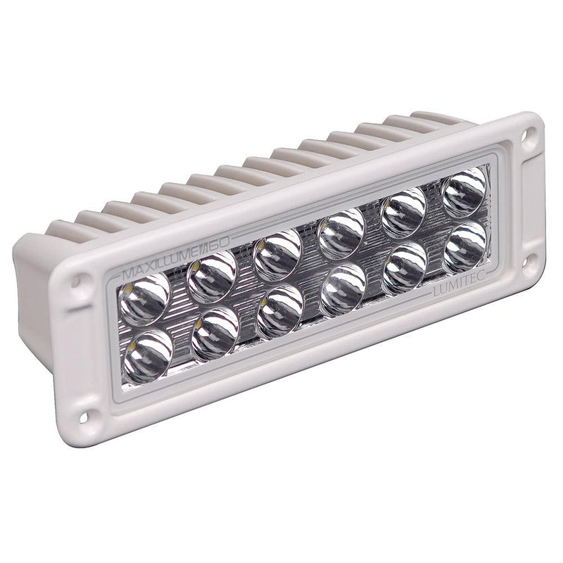 Lumitec Maxillumeh60 - Flush Mount Flood Light - White Housing - White Dimming [101336] - Wholesaler Elite LLC