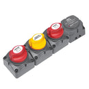 BEP Horizontal Battery Distribution Cluster f/Single Engine w/Two Battery Banks [716-H-140A-DVSR] - Wholesaler Elite LLC