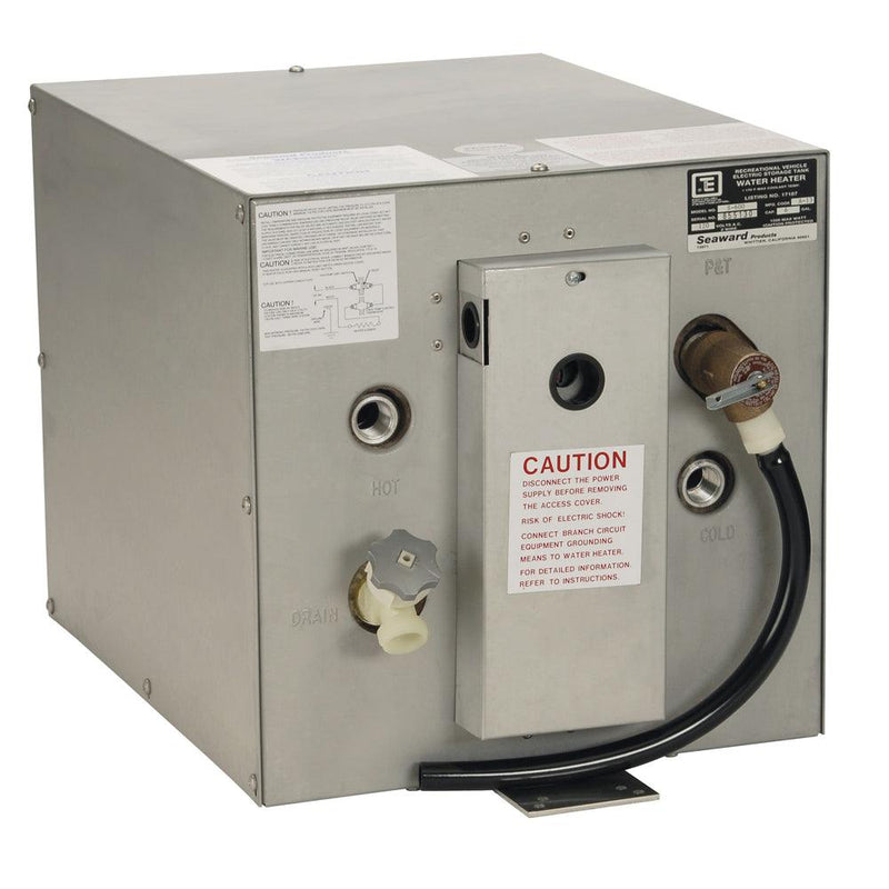 Whale Seaward 6 Gallon Hot Water Heater w/Rear Heat Exchanger - 120V - 1500W [S600] - Wholesaler Elite LLC