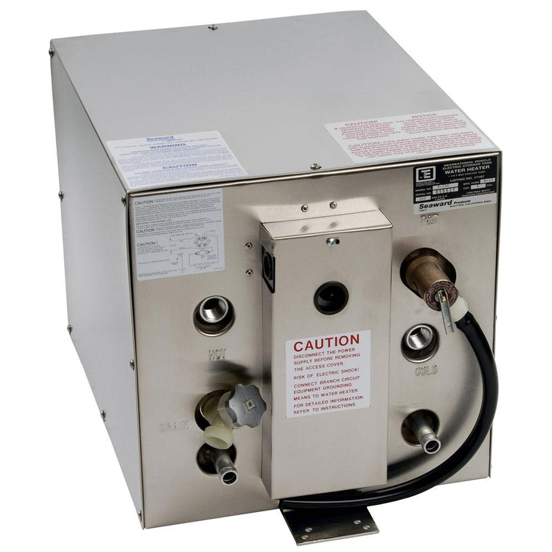 Whale Seaward 6 Gallon Hot Water Heater w/Front Heat Exchanger - Stainless Steel - 120V - 1500W [F700] - Wholesaler Elite LLC
