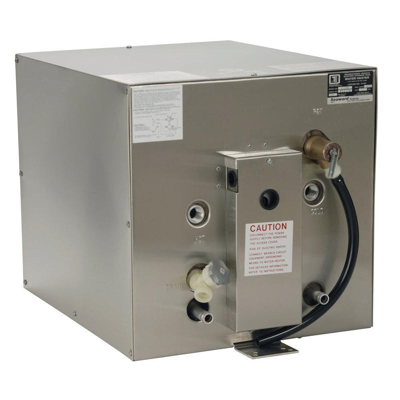 Whale Seaward 11 Gallon Hot Water Heater w/Front Heat Exchanger - Stainless Steel - 120V - 1500W [F1200] - Wholesaler Elite LLC