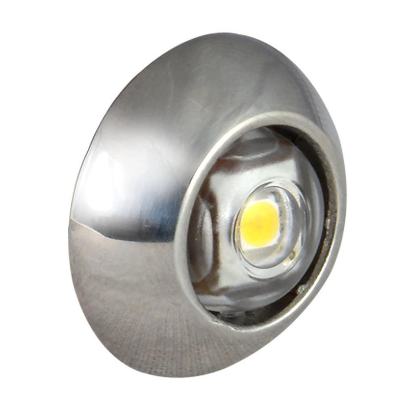 Lumitec Exuma Courtesy Light - Polished Stainless Housing - Blue Light [101050] - Wholesaler Elite LLC