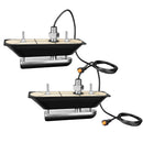 Garmin GT30-THP SS Thru-Hull Pair DownVu/SideVu Scanning Transducer w/Temp f/Hull Deadrises 5-25 [010-01961-11] - Wholesaler Elite LLC