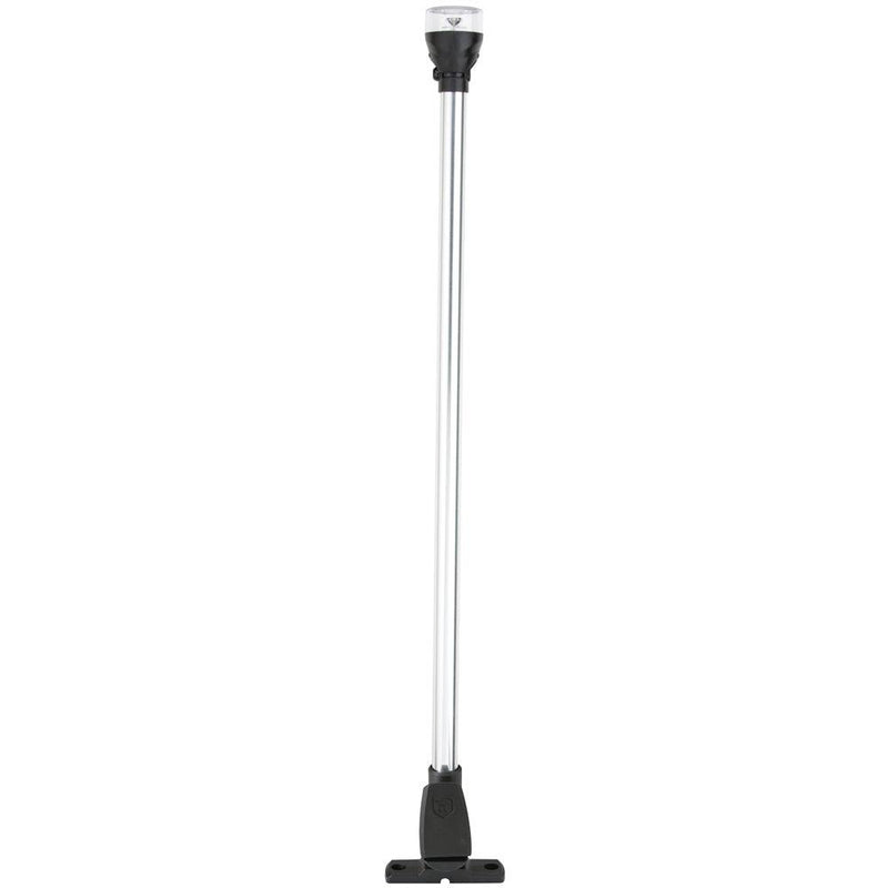 Attwood LightArmor Fold Down 12" All Around Light 2nm w/Cam-Lock Base [5557-P12A7] - Wholesaler Elite LLC