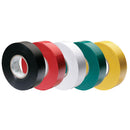 Ancor Premium Assorted Electrical Tape - 1/2" x 20' - Black / Red / White / Green / Yellow [339066] - Wholesaler Elite LLC