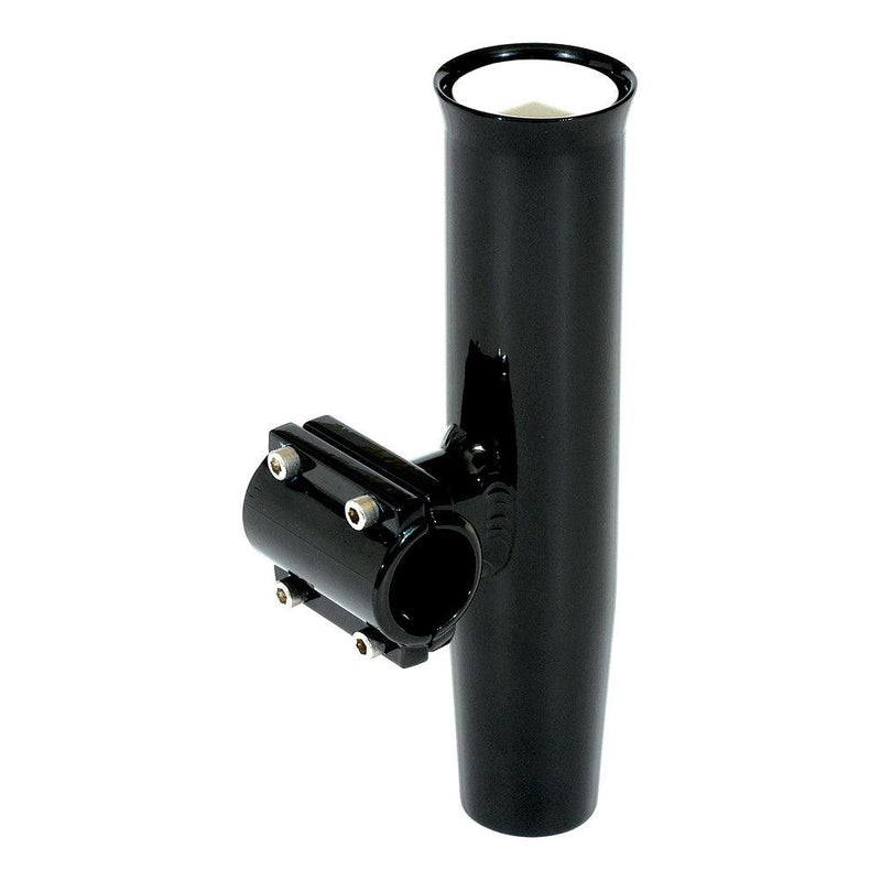 Lee's Clamp-On Rod Holder - Black Aluminum - Horizontal Mount - Fits 1.050" O.D. Pipe [RA5201BK] - Wholesaler Elite LLC