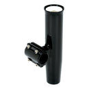 Lee's Clamp-On Rod Holder - Black Aluminum - Horizontal Mount - Fits 1.315" O.D. Pipe [RA5202BK] - Wholesaler Elite LLC