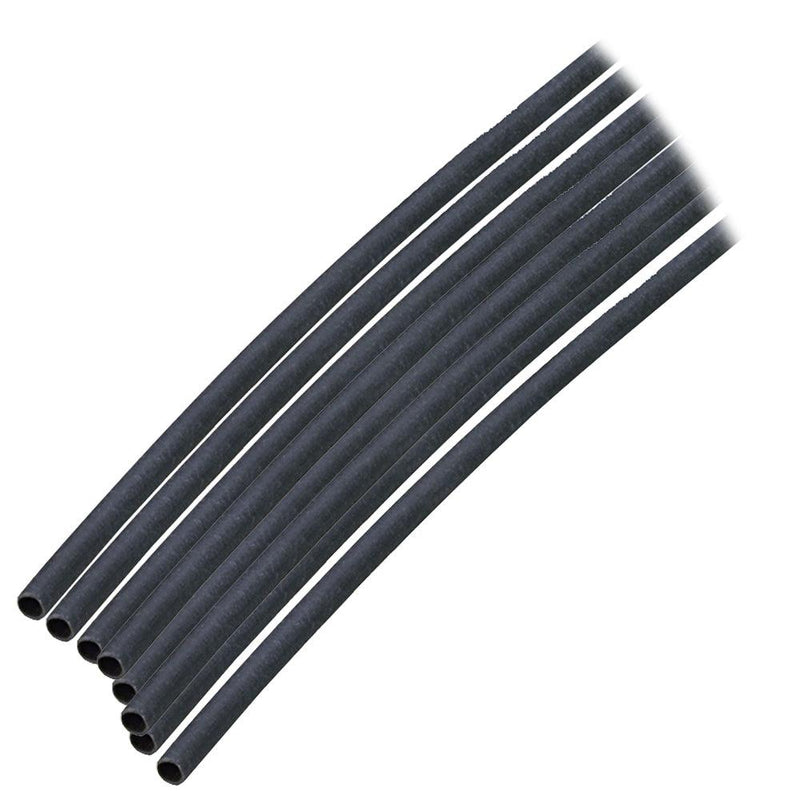 Ancor Adhesive Lined Heat Shrink Tubing (ALT) - 1/8" x 12" - 10-Pack - Black [301124] - Wholesaler Elite LLC