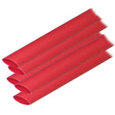 Ancor Adhesive Lined Heat Shrink Tubing (ALT) - 1/2" x 12" - 5-Pack - Red [305624] - Wholesaler Elite LLC