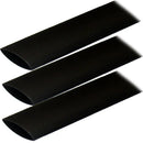 Ancor Adhesive Lined Heat Shrink Tubing (ALT) - 1" x 12" - 3-Pack - Black [307124] - Wholesaler Elite LLC