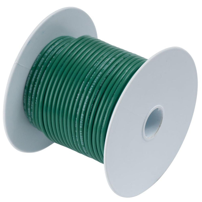 Ancor Green 18 AWG Tinned Copper Wire - 35' [180303] - Wholesaler Elite LLC