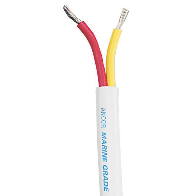 Ancor Safety Duplex Cable - 14/2 AWG - Red/Yellow - Flat - 500' [124550] - Wholesaler Elite LLC