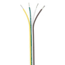 Ancor Ribbon Bonded Cable - 16/4 AWG - Brown/Green/White/Yellow - Flat - 100' [154510] - Wholesaler Elite LLC