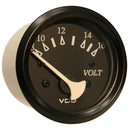 VDO Cockpit Marine 52mm (2-1/16") Voltmeter- Black Dial/Bezel [332-11805] - Wholesaler Elite LLC