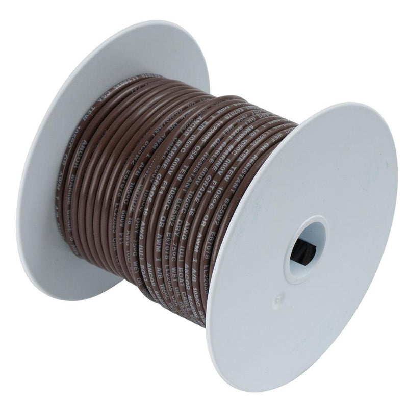 Ancor Brown 12 AWG Tinned Copper Wire - 100' [106210] - Wholesaler Elite LLC
